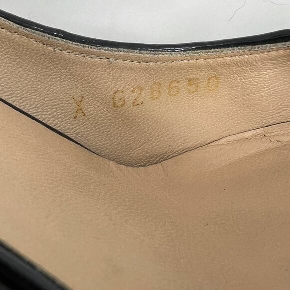 Chanel Black Cap-Toe Tweed T-Strap Mary Jane Pumps – Size 40 - Picture 7 of 11